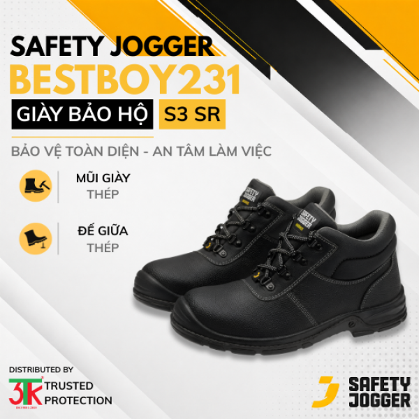 Giày Bảo Hộ Safety Jogger Bestrun231