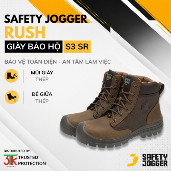 Giày Bảo Hộ Safety Jogger Rush S3