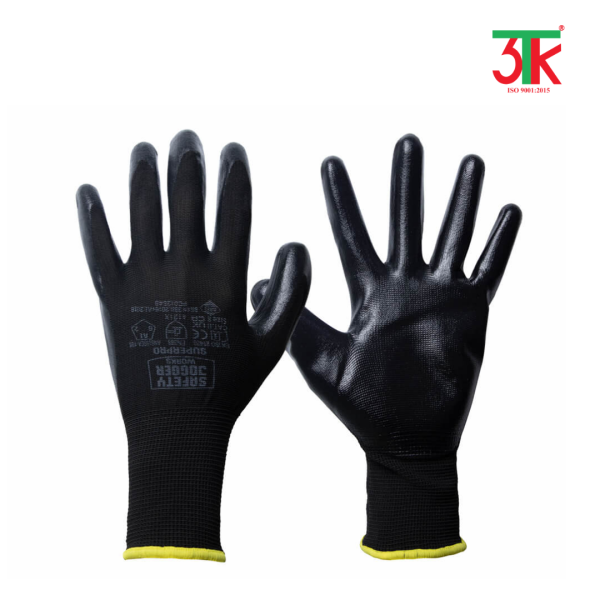 Găng Tay Chống Dầu Phủ Nitrile Safety Jogger Superpro 