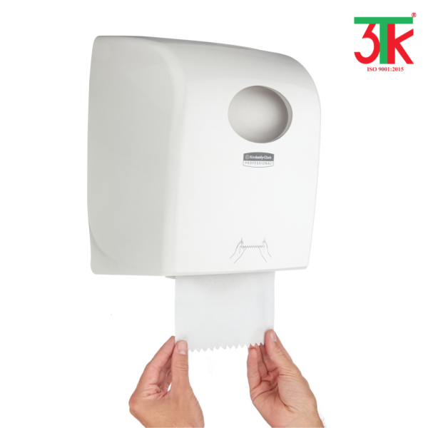 Hộp đựng giấy lau tay Aquarius mã  7375 + Giấy lau tay Scott HRT mã  86222