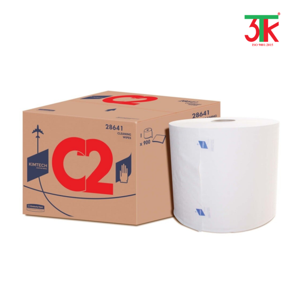 Cuộn Giấy Lau Thấm Dầu Chuyên Dụng KIMTECH C2 JUMBO ROLL WIPERS Mã 28641