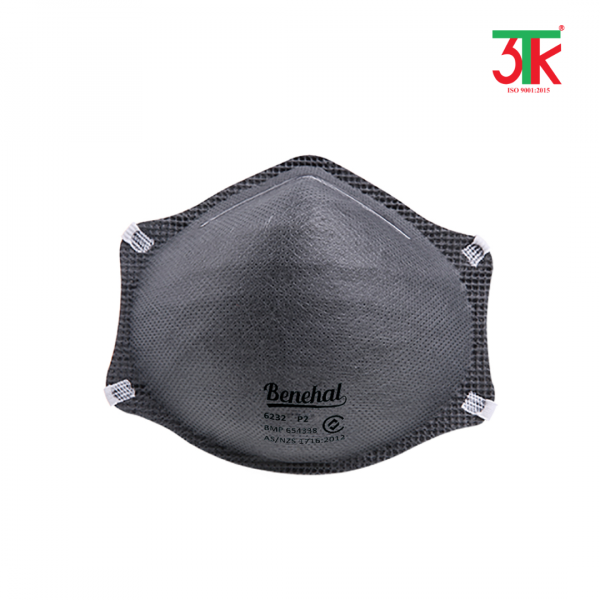 Khẩu trang lọc bụi than hoạt tính đúc khuôn P2 6232