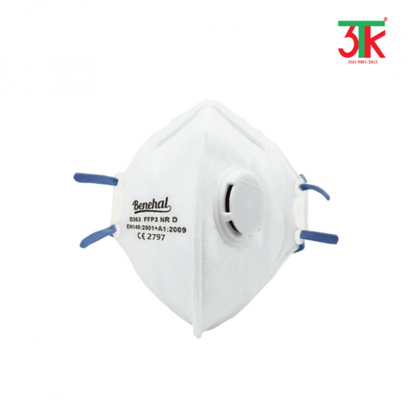 Khẩu trang lọc bụi dùng một lần CE FFP3 NR D D363
