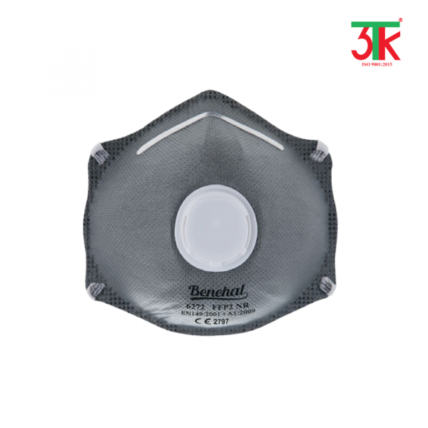 Khẩu trang lọc bụi than hoạt tính dạng cốc có van 6272
