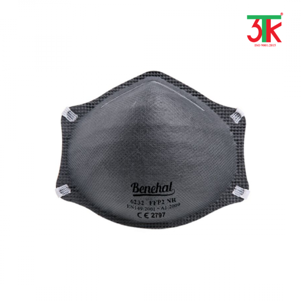 Khẩu trang lọc bụi FFP2 dùng một lần, có chức năng lọc các hạt bụi hoạt tính 6232