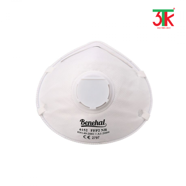 Khẩu trang lọc bụi FFP2 có van thở ra, dùng một lần 6152