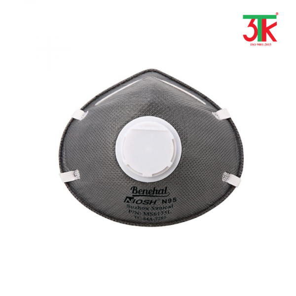 Khẩu trang lọc bụi có van than hoạt tính-6175