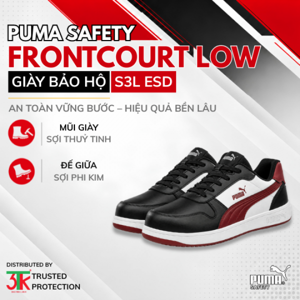 Giày bảo hộ Puma Safety Frontcourt Low