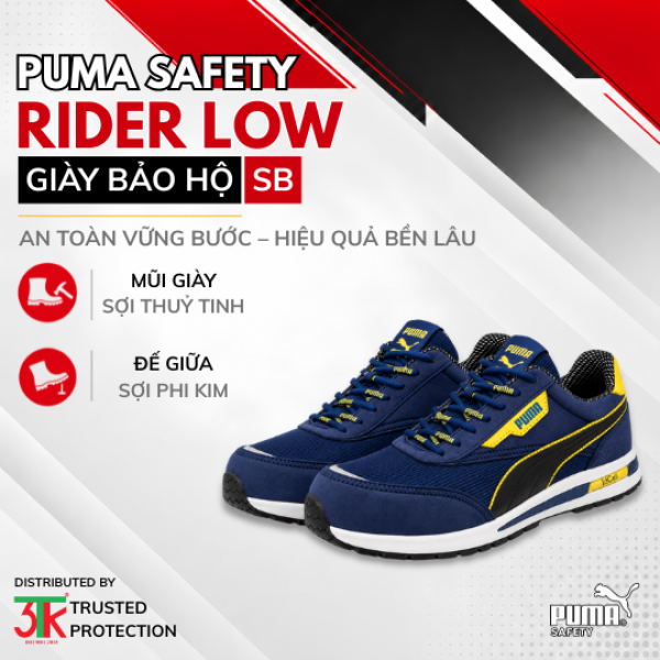 Giày bảo hộ Puma Safety Rider Low SB