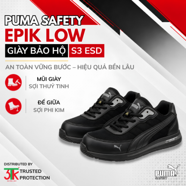 Giày bảo hộ Puma Safety Epik Low